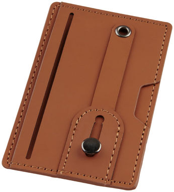 Чохол для телефону RFID , колір коричневий - 12399601- Фото №6