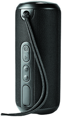 Колонка  Rugged Fabric  Вluetooth, колір суцільний чорний - 12400000- Фото №6
