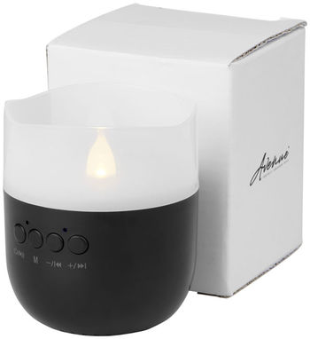 Динамік Candle Light Bluetooth, колір суцільний чорний - 12400200- Фото №1