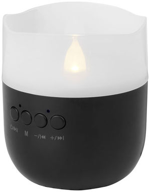 Динамік Candle Light Bluetooth, колір суцільний чорний - 12400200- Фото №7