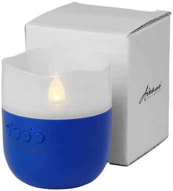 Динамик Candle Light Bluetooth, цвет ярко-синий - 12400202- Фото №1