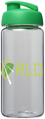 Пляшка спортивна H2O Octave , колір прозорий, зелений - 21006306- Фото №2