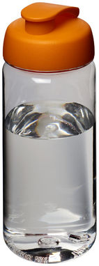 Бутылка спортивная H2O Octave , цвет прозрачный, оранжевый - 21006307- Фото №1