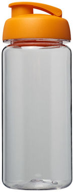 Бутылка спортивная H2O Octave , цвет прозрачный, оранжевый - 21006307- Фото №3