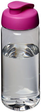 Бутылка спортивная H2O Octave , цвет прозрачный, розовый - 21006308- Фото №1