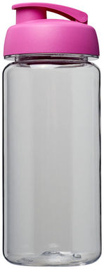 Бутылка спортивная H2O Octave , цвет прозрачный, розовый - 21006308- Фото №3
