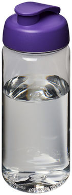 Пляшка спортивна H2O Octave , колір прозорий, пурпурний - 21006309- Фото №1