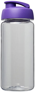 Пляшка спортивна H2O Octave , колір прозорий, пурпурний - 21006309- Фото №3