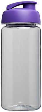 Пляшка спортивна H2O Octave , колір прозорий, пурпурний - 21006309- Фото №4