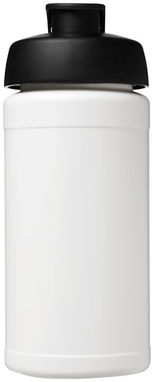 Пляшка спортивна Baseline Plus , колір білий, суцільний чорний - 21006800- Фото №3