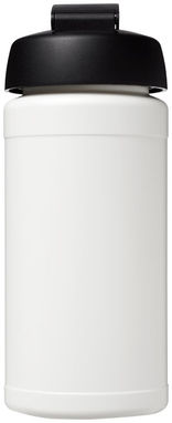 Пляшка спортивна Baseline Plus , колір білий, суцільний чорний - 21006800- Фото №4
