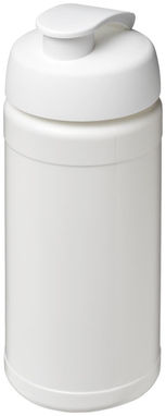 Бутылка спортивная Baseline Plus , цвет белый - 21006801- Фото №1