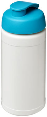 Бутылка спортивная Baseline Plus , цвет белый, аква - 21006805- Фото №1