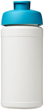 Бутылка спортивная Baseline Plus , цвет белый, аква - 21006805- Фото №3
