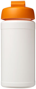 Пляшка спортивна Baseline Plus , колір білий, помаранчевий - 21006807- Фото №4