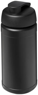 Пляшка спортивна Baseline Plus , колір суцільний чорний - 21006811- Фото №1