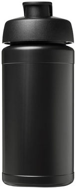 Бутылка спортивная Baseline Plus , цвет сплошной черный - 21006811- Фото №3