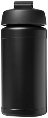 Бутылка спортивная Baseline Plus , цвет сплошной черный - 21006811- Фото №4