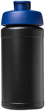 Пляшка спортивна Baseline Plus , колір суцільний чорний, синій - 21006813- Фото №3