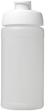 Бутылка спортивная Baseline Plus , цвет прозрачный, белый - 21006816- Фото №3
