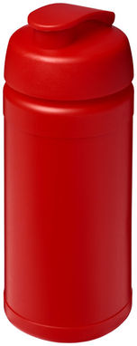 Пляшка спортивна Baseline Plus , колір червоний - 21006820- Фото №1