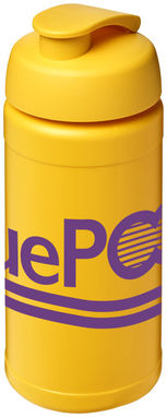 Бутылка спортивная Baseline Plus , цвет желтый - 21006821- Фото №2