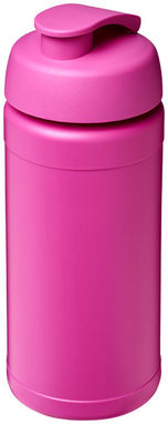 Пляшка спортивна Baseline Plus , колір рожевий - 21006824- Фото №1