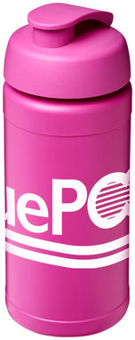 Пляшка спортивна Baseline Plus , колір рожевий - 21006824- Фото №2