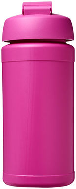 Пляшка спортивна Baseline Plus , колір рожевий - 21006824- Фото №4