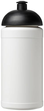 Пляшка спортивна Baseline Plus , колір білий, суцільний чорний - 21006900- Фото №3