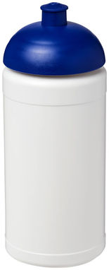 Пляшка спортивна Baseline Plus , колір білий, синій - 21006902- Фото №1