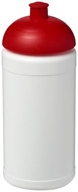 Бутылка спортивная Baseline Plus , цвет белый, красный - 21006903- Фото №1