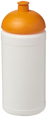 Пляшка спортивна Baseline Plus , колір білий, помаранчевий - 21006907- Фото №1