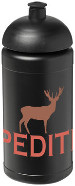 Пляшка спортивна Baseline Plus , колір суцільний чорний - 21006911- Фото №2