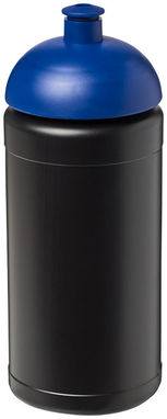 Пляшка спортивна Baseline Plus , колір суцільний чорний, синій - 21006913- Фото №1