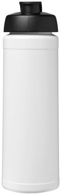 Бутылка спортивная Baseline Plus , цвет белый, сплошной черный - 21007000- Фото №3