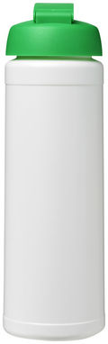 Пляшка спортивна Baseline Plus , колір білий, зелений - 21007006- Фото №4
