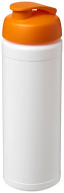 Пляшка спортивна Baseline Plus , колір білий, помаранчевий - 21007007- Фото №1