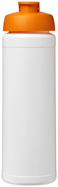Пляшка спортивна Baseline Plus , колір білий, помаранчевий - 21007007- Фото №3
