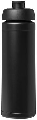 Бутылка спортивная Baseline Plus , цвет сплошной черный - 21007011- Фото №3