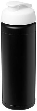 Пляшка спортивна Baseline Plus , колір суцільний чорний, білий - 21007012- Фото №1