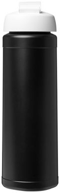Пляшка спортивна Baseline Plus , колір суцільний чорний, білий - 21007012- Фото №4
