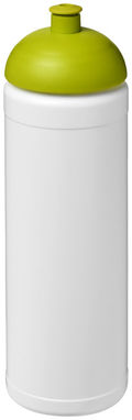 Пляшка спортивна Baseline Plus , колір білий, зелений лайм - 21007104- Фото №1