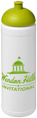 Пляшка спортивна Baseline Plus , колір білий, зелений лайм - 21007104- Фото №2