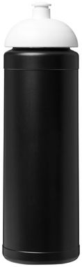 Бутылка спортивная Baseline Plus , цвет сплошной черный, белый - 21007112- Фото №3