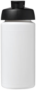 Пляшка спортивна Baseline Plus grip , колір білий, суцільний чорний - 21007200- Фото №3