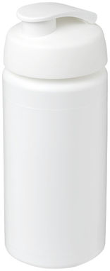 Бутылка спортивная Baseline Plus grip , цвет белый - 21007201- Фото №1