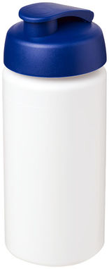 Пляшка спортивна Baseline Plus grip , колір білий, синій - 21007202- Фото №1