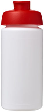 Пляшка спортивна Baseline Plus grip , колір білий, червоний - 21007203- Фото №3