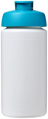 Пляшка спортивна Baseline Plus grip , колір білий, аква - 21007205- Фото №3